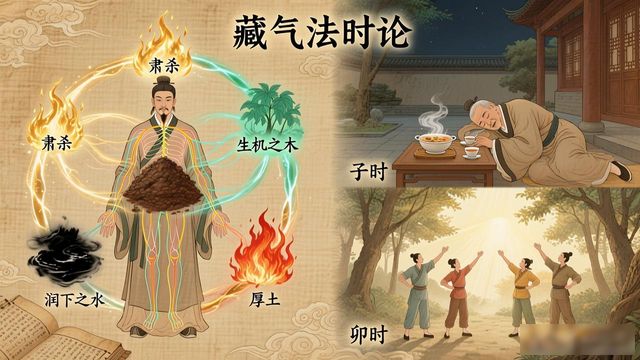 黄帝内经藏气法时论:看五行如何算身体的命,调理身体有诀窍