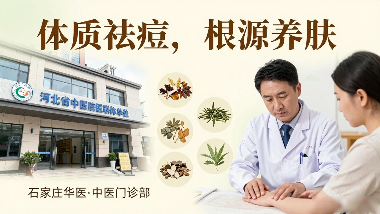 石家庄祛痘总反复?试试清热排毒中药配方,从根调理不复发
