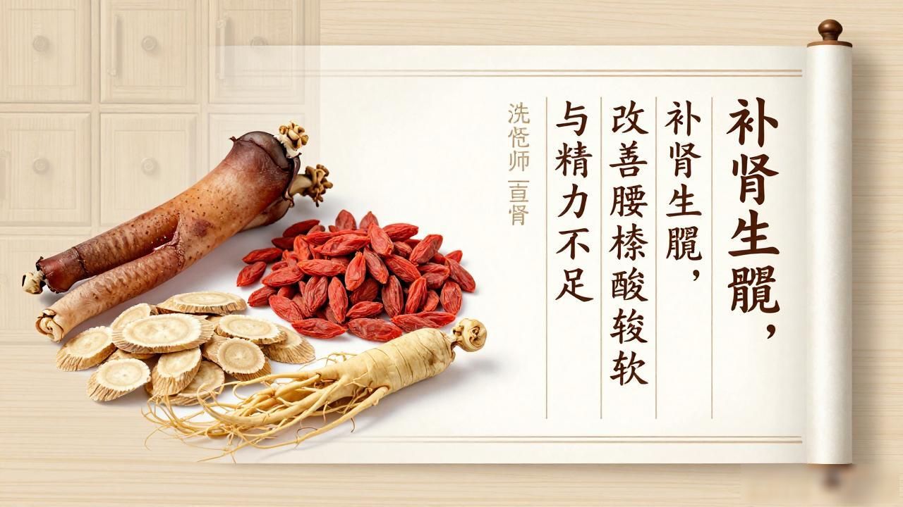 洗髓丹中药配方:补肾生髓,改善腰膝酸软与精力不足