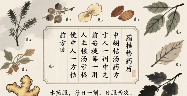 六种实用止咳中药配方,中医师详解组方、功效与用法