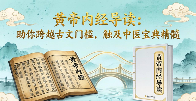 黄帝内经导读:助你跨越古文门槛,触及中医宝典精髓