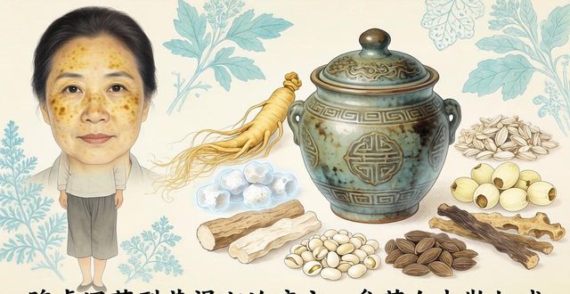 中医药视角下,中青年女性黄褐斑形成原因及祛黄褐斑配方