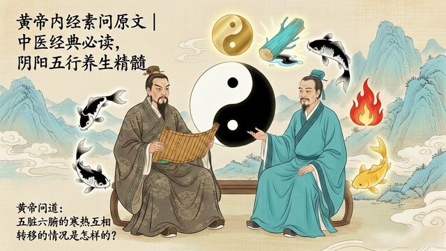 黄帝内经素问原文|中医经典必读,阴阳五行养生精髓