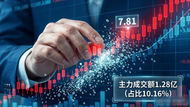 亚宝中药透皮技术配方 主力轻度控盘 股价靠近7.81压力位