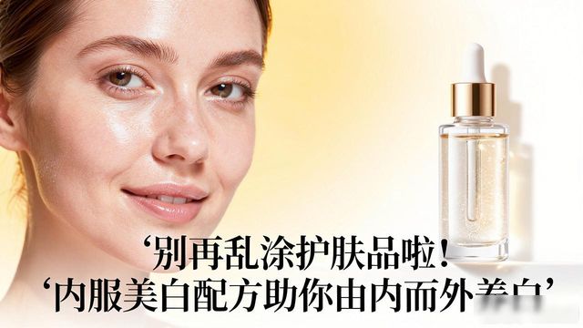 别再乱涂护肤品啦!内服美白配方助你由内而外养白