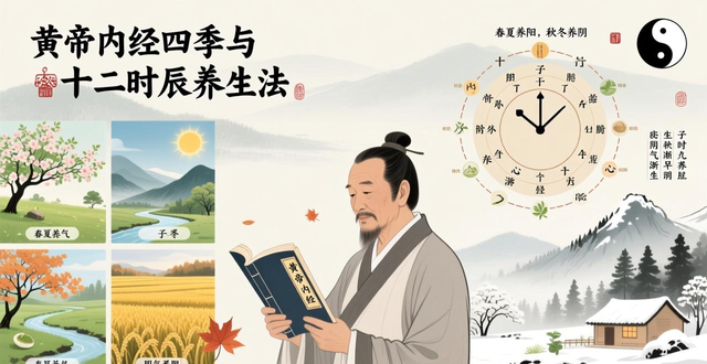 黄帝内经十二时辰养生法_黄帝内经各大时辰_黄帝内经四季养生法