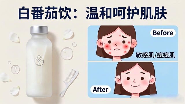 内服美白别乱买!白番茄饮这样选才有效不反黑