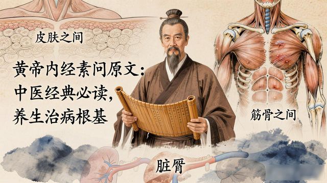 黄帝内经素问原文：中医经典必读，养生治病根基