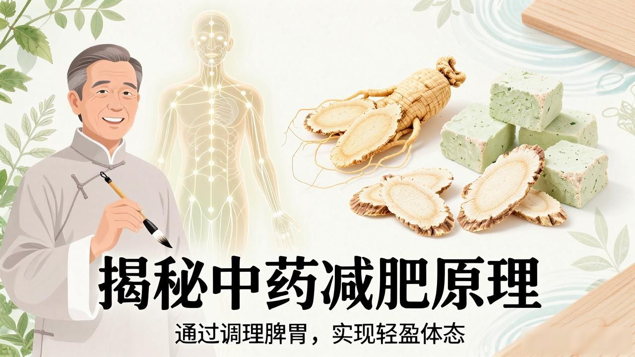 揭秘中药减肥原理,从益气健脾化痰着手实现健康瘦身