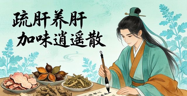 肝病中药配方:疏肝养肝4个方剂