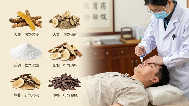 中药灌肠配方:大黄芒硝枳实厚朴,专治便秘肠梗阻