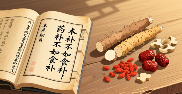 药补不如食补!从本草纲目看日常饮食对健康的意义