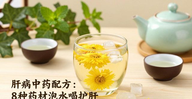 肝病中药配方:8种药材泡水喝护肝