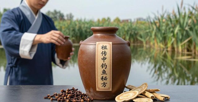祖传中药钓鱼秘方，丁香甘草配方，成本低诱鱼强
