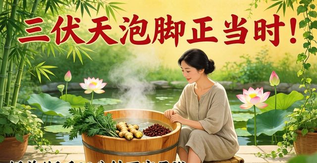 三伏天泡脚正当时!不同症状泡脚加料配方大公开