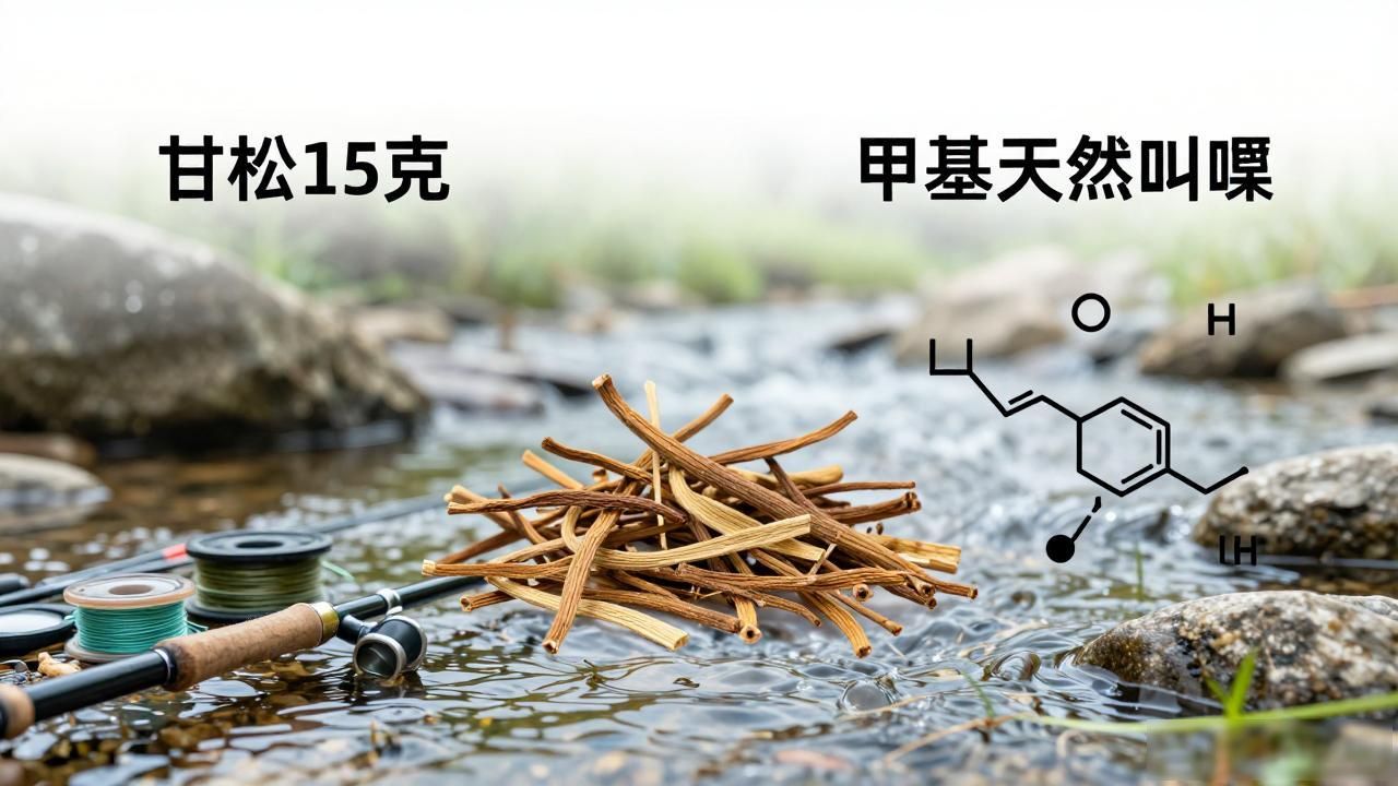 中药泡酒钓鱼配方:简单高效,一款就够用