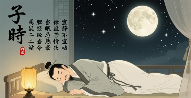 黄帝内经十二时辰养生法:各时辰对应症状、宜忌全解析