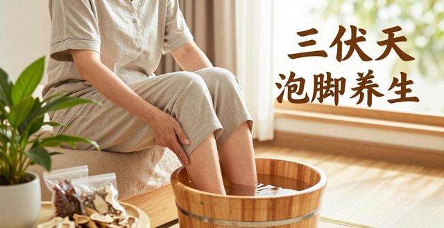 【养生】三伏天这样泡脚，可以活血、补肾、养生！度过一个健康舒适的夏天