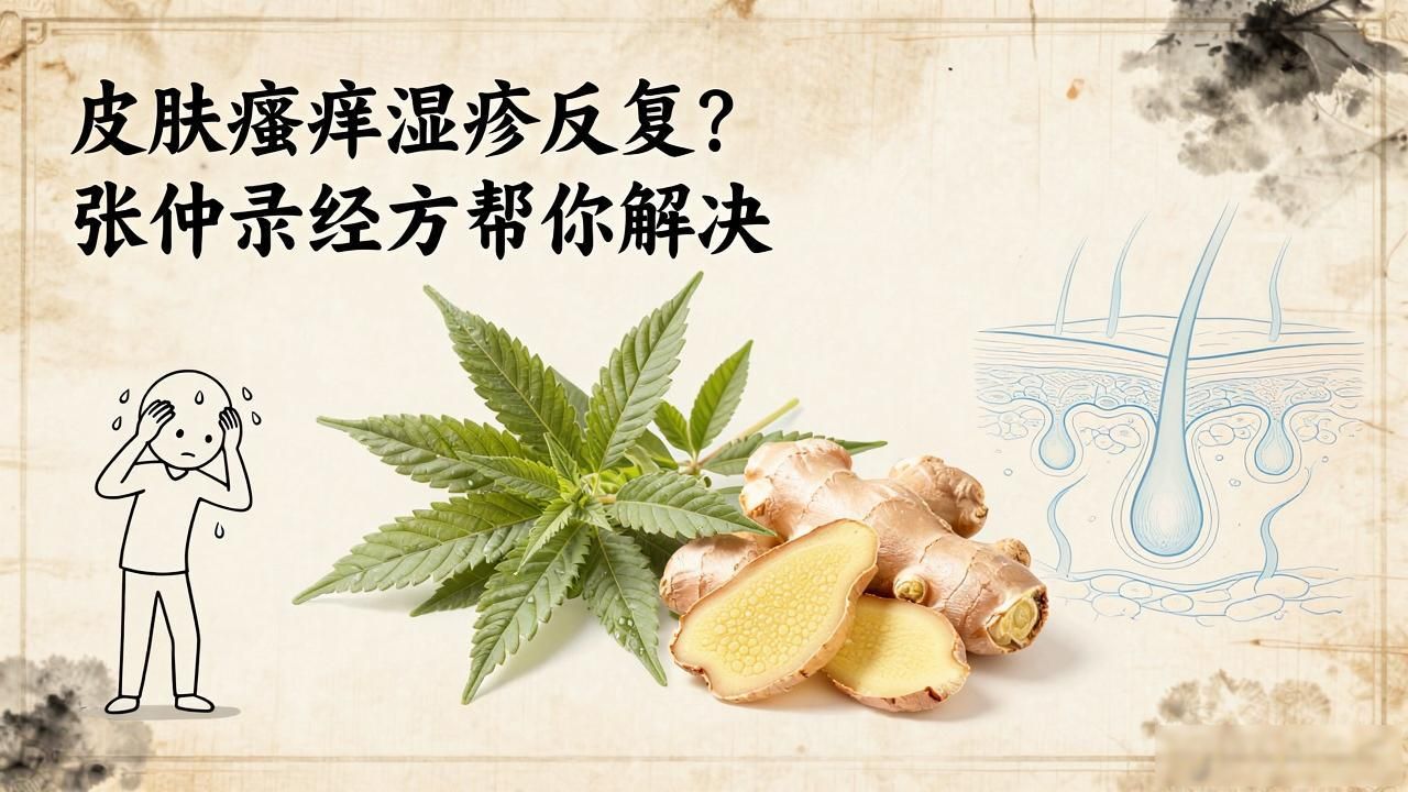 皮肤瘙痒湿疹反复?张仲景经方帮你解决