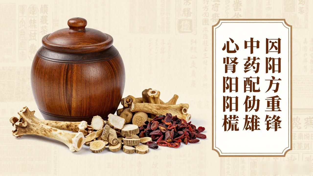 心肾阳虚阳萎别慌,一个中药配方助你重振雄风