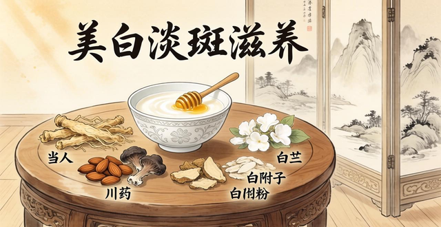 自制中药面膜配方大全,美白淡斑滋养一步到位