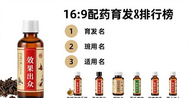 中药配方育发液排行榜，第一名效果出众