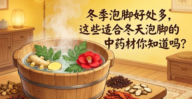 冬季泡脚好处多，这些适合冬天泡脚的中药材你知道吗？