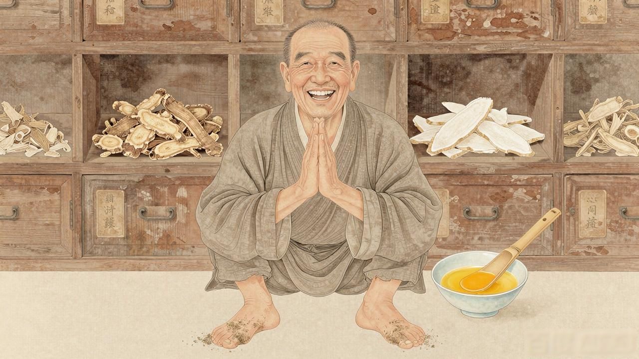 湿疹中药配方:蛋黄油调苍术白鲜皮,专治顽固癣