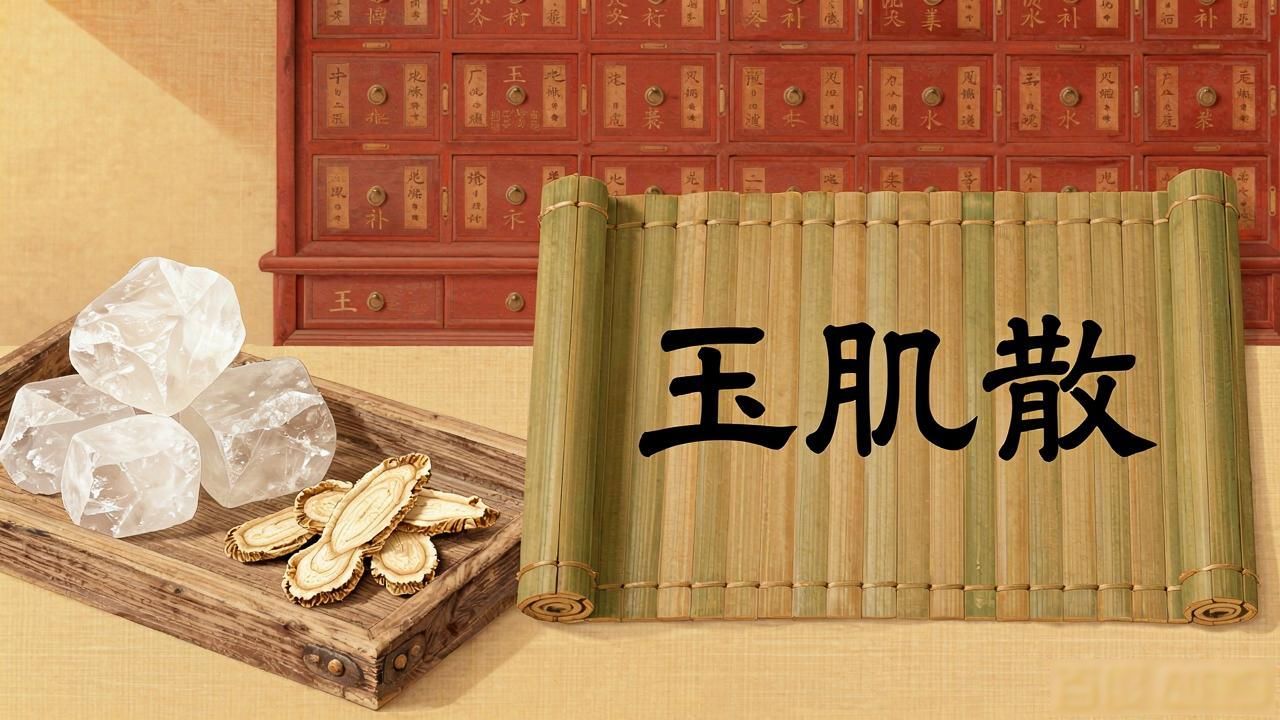 中药面膜配方揭秘:玉肌散,慈禧太后的天然美白补水秘方