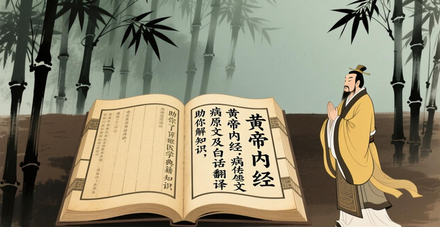 黄帝内经病传原文及白话翻译,助你了解医学典籍知识