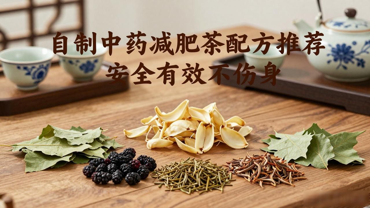 自制中药减肥茶配方推荐,安全有效不伤身