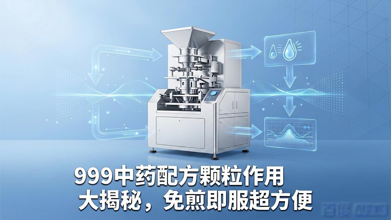999 中药配方颗粒作用大揭秘，免煎即服超方便
