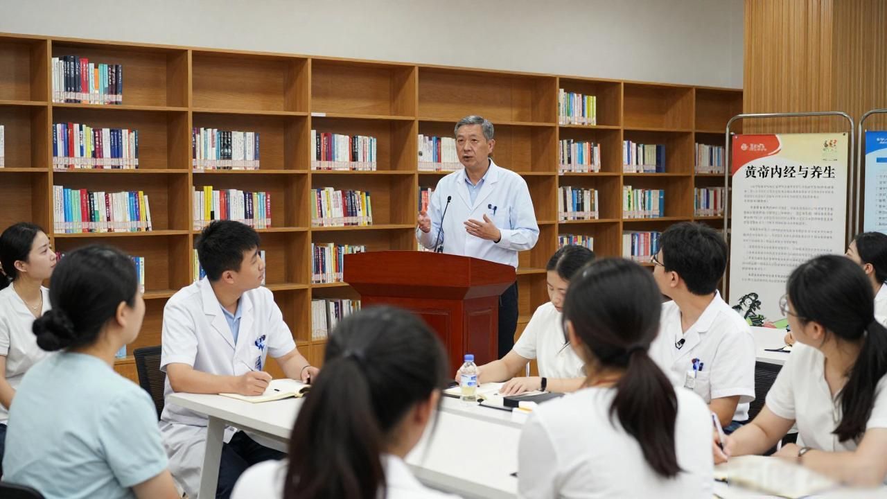 8 月 8 日襄阳图书馆:医学硕士解读黄帝内经与养生