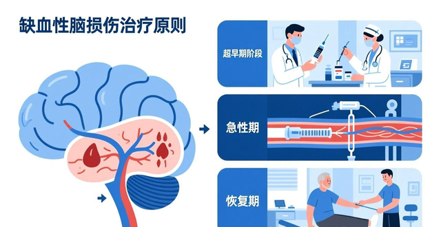 缺血性脑损伤的病理生理基础及脑梗死的治疗原则