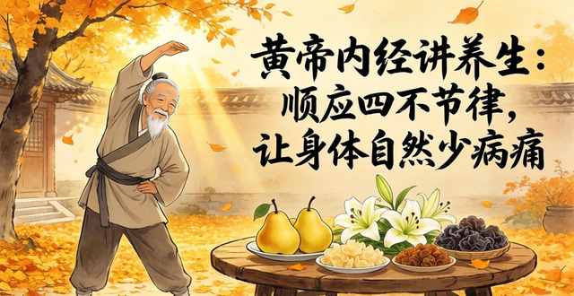 黄帝内经讲养生:顺应四季节律,让身体自然少病痛