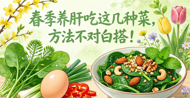 春季养肝菜_荠菜菠菜豌豆苗香椿_春季中药花草茶配方