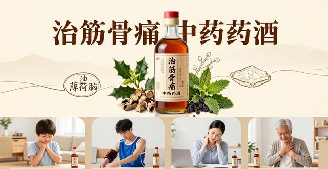 治筋骨痛的中药药酒配方，自己泡一泡