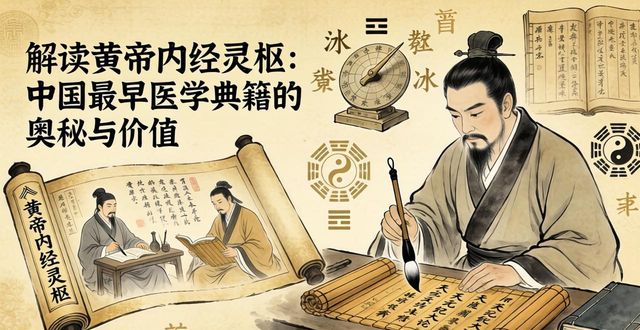 解读黄帝内经灵枢:中国最早医学典籍的奥秘与价值