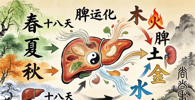 解读黄帝内经中脾与四季、五脏的关系及运化作用