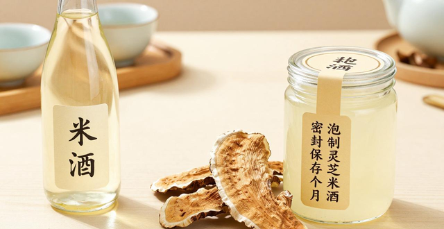 灵芝泡酒有讲究!白酒黄酒米酒配方及功效都在这儿了