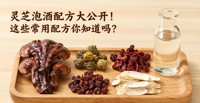 灵芝泡酒配方大公开!这些常用配方你知道吗?