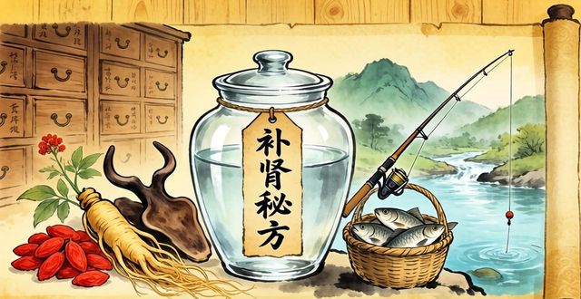 中药泡酒壮阳补肾秘方,钓鱼药酒配方也管用