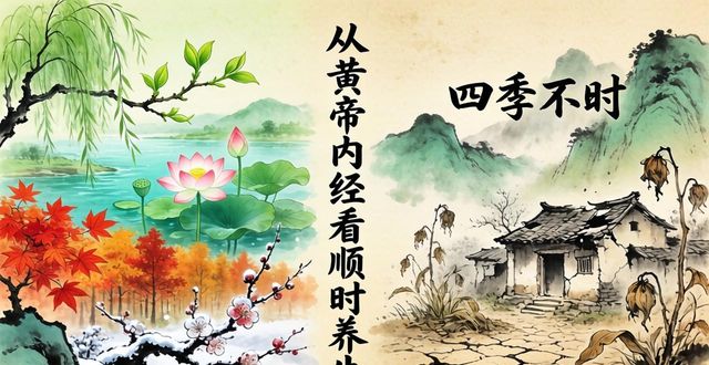 从黄帝内经看顺时养生,解锁养生智慧与方法