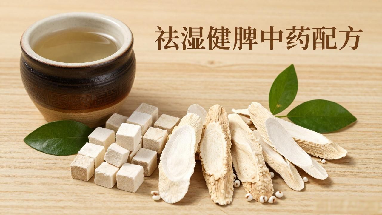 祛湿健脾中药配方,茯苓白术山药薏米速效组合