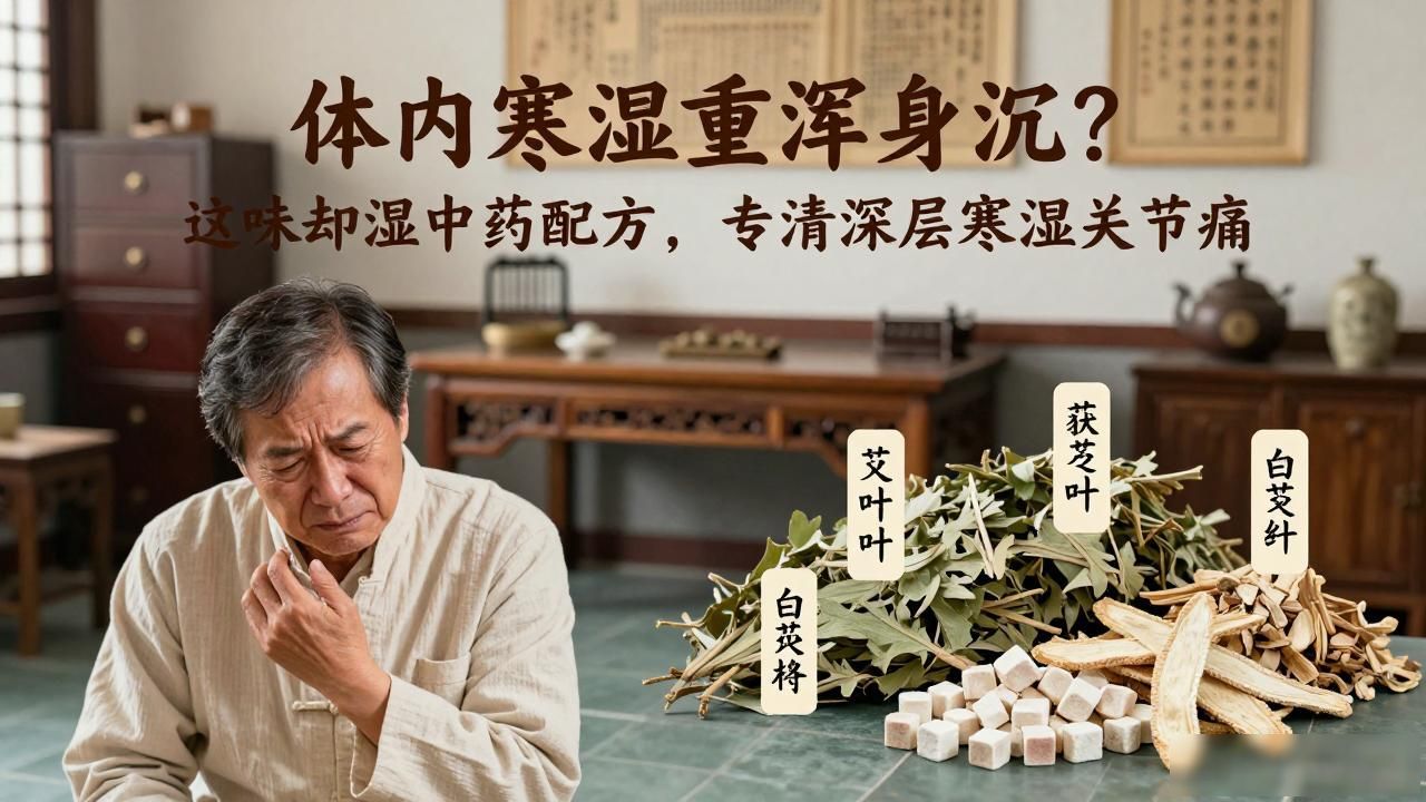 体内寒湿重浑身沉?这味却湿中药配方,专清深层寒湿关节痛