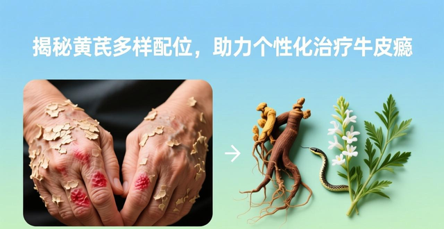 揭秘黄芪多样配伍,助力个性化治疗牛皮癣