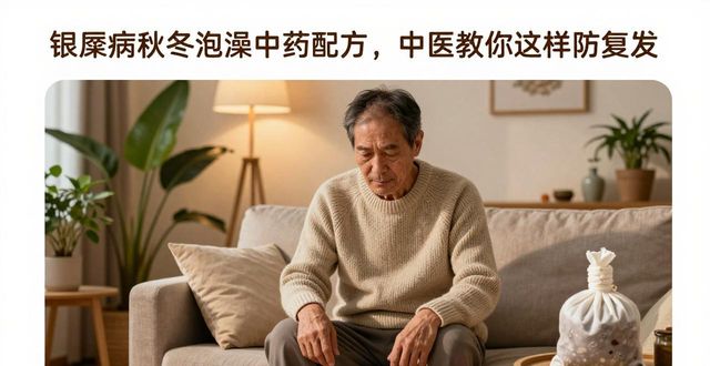 银屑病秋冬泡澡中药配方,中医教你这样防复发