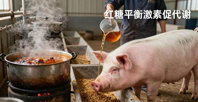 养猪巧用糖，搭配中草药，治疗猪病效果好