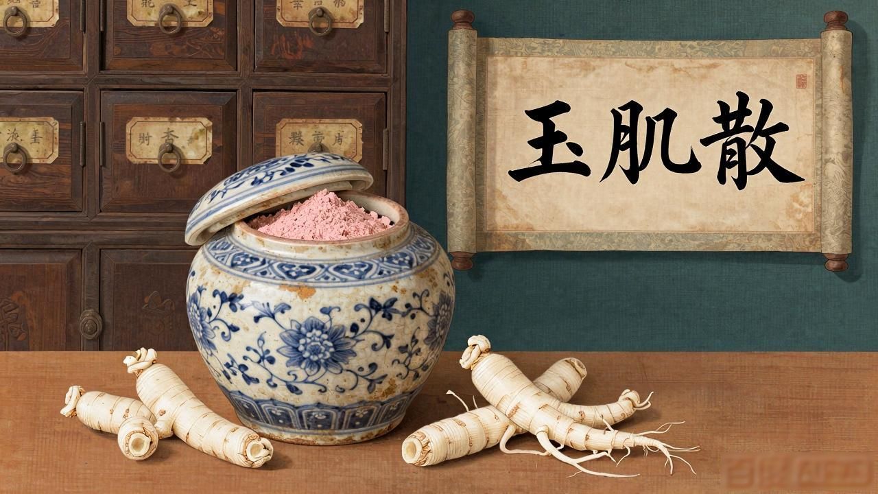 玉肌散成分解析_中药祛斑面膜配方偏方_玉肌散祛痘
