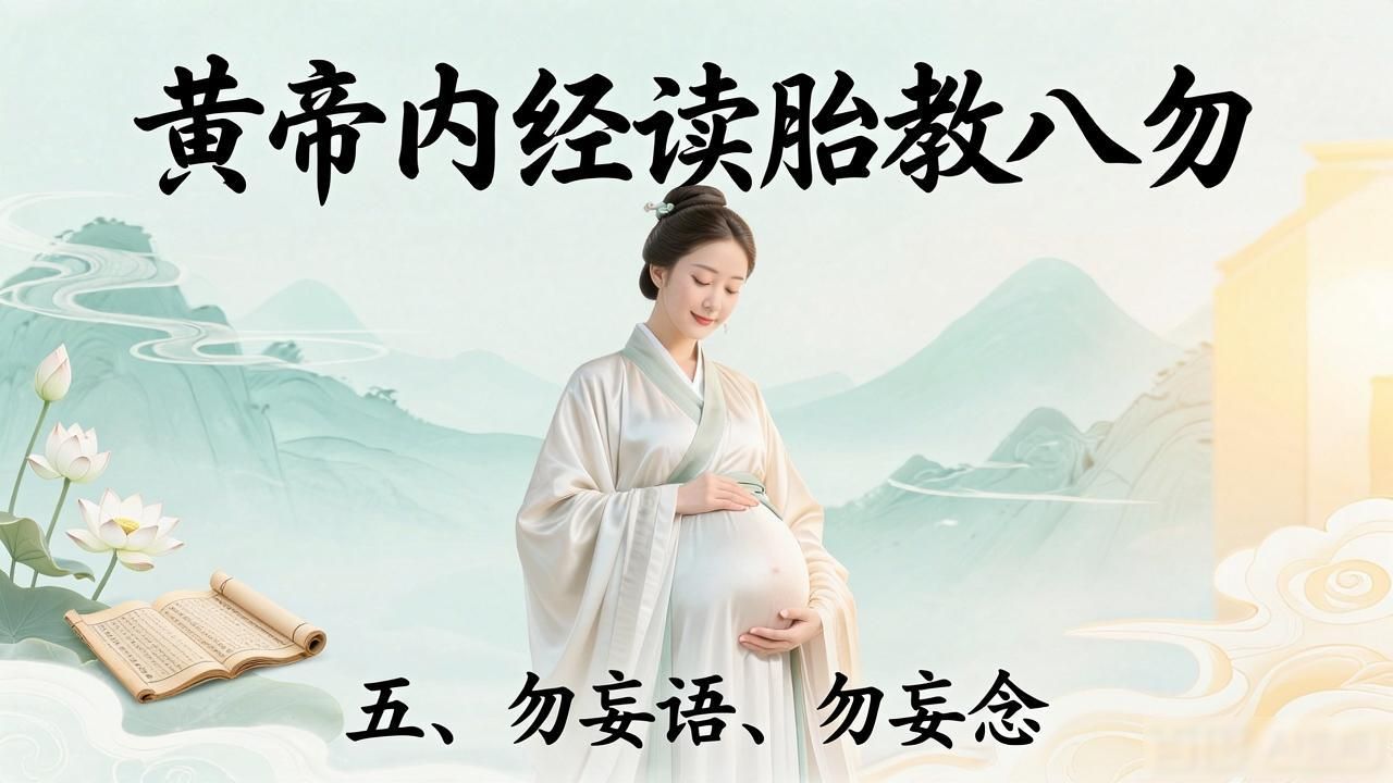 黄帝内经读胎教八勿,准妈妈必知的养胎禁忌